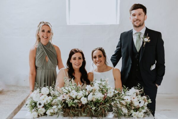 04-29-2023 Hayley and Gemma Dempsey-Miller - Ceremony - Fairbank Barn-205